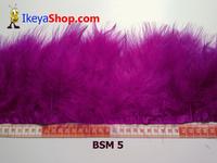 Gambar Bulu Single Marabou Pink Azalea (BSM 5) dari ikeyashop Kota Surabaya 1 Tokopedia