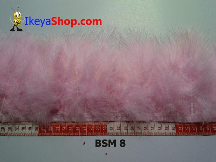 Gambar Bulu Single Marabou Pink Soft (BSM 8) dari ikeyashop Kota Surabaya Tokopedia