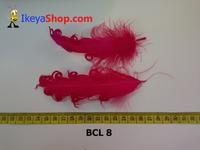 Gambar Bulu Curly Pink kemerahan (BCL 8) dari ikeyashop Kota Surabaya 1 Tokopedia