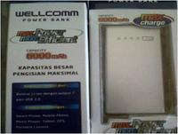 Gambar Powerbank Wellcomm 6000 mAh dari Eben Haezer Net Kota Administrasi Jakarta Barat 1 Tokopedia