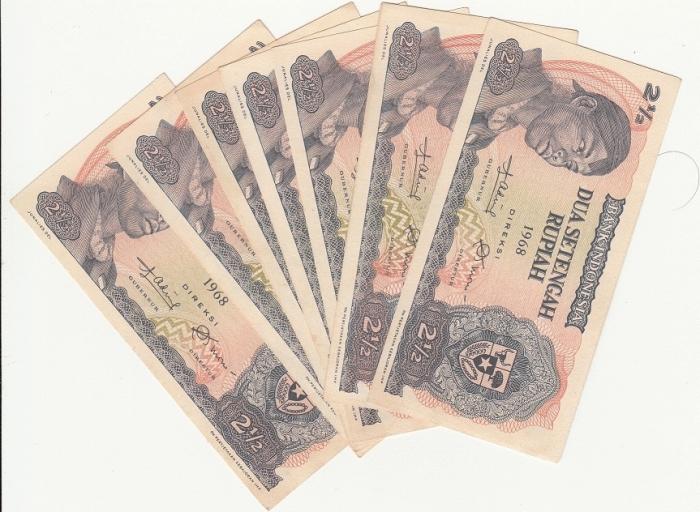 Gambar uang rp 2,5 seri sudirman tahun 1968 dari UNOMIN Kota Banjarbaru Tokopedia