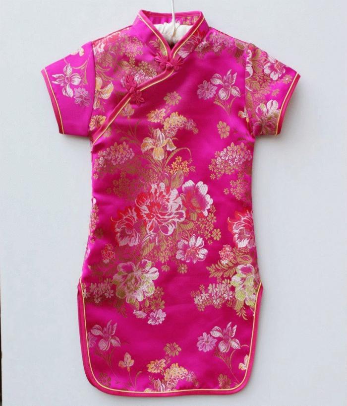 Gambar Dress Shanghai 0724 dari clafishope baby kid shop Kota Administrasi Jakarta Barat Tokopedia
