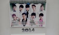 Gambar Super Junior Kalender meja 2014 Jumbo Import dari SerbaKerencom Kota Administrasi Jakarta Utara 1 Tokopedia