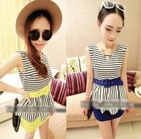 Gambar 11128 - yellow, blue  Dress dari Baju-Baju Murah Jakarta Utara 1 Tokopedia