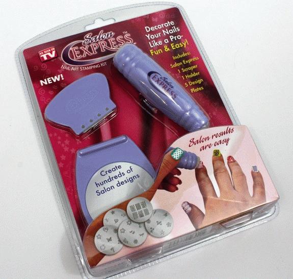 Gambar Salon Express Nail Art Stamping Kit dari Lologrosir Kota Administrasi Jakarta Barat Tokopedia