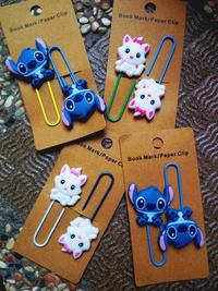 Gambar Clip Kertas Lilo Stitch, MarieCat dari Lieshopsparkle Kota Surabaya 1 Tokopedia