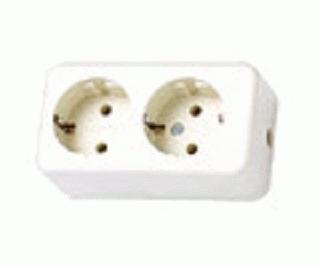 Gambar Uticon ST-128 Stop Kontak arde 2 lubang outbow dari SMD.jasmin Kota Administrasi Jakarta Selatan Tokopedia