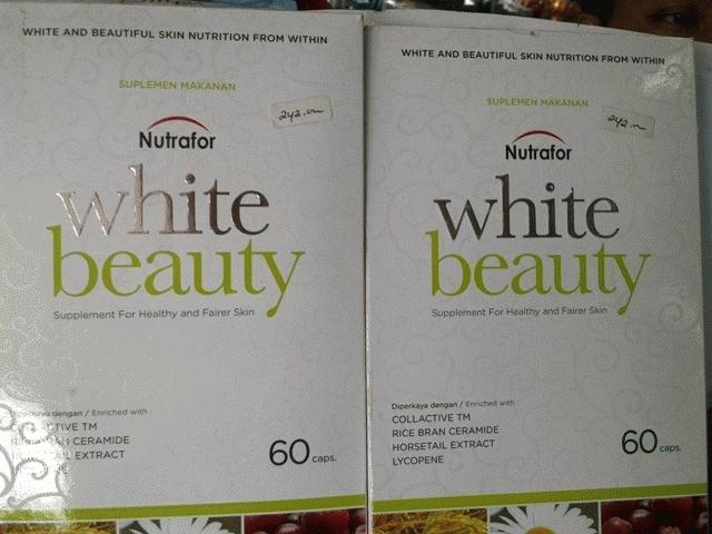 Gambar 14 hari kulit cerah, PUTIH, kencang- Nutrafor White Beauty 60 KAPSUL dari tokobmg Kab. Tasikmalaya Tokopedia