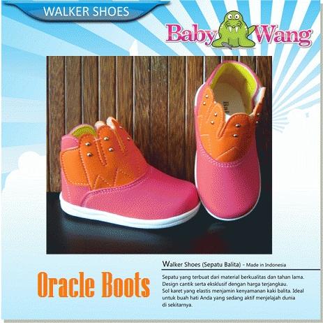 Gambar SEPATU BABY WANG - ORACLE BOOTS dari Toko Baby Wang Kota Tangerang Selatan Tokopedia