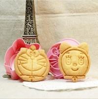 Gambar Set Cetakan Nasi / Roti / Kue Motif Doraemon (1 Set Isi 2) dari Dunia Jasmine Kota Surabaya 1 Tokopedia