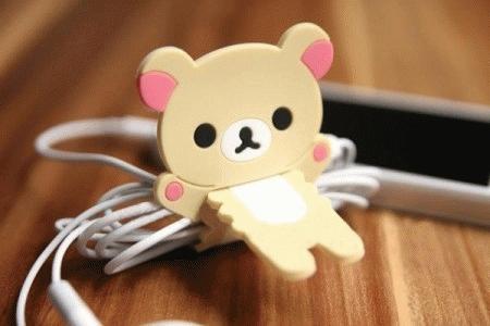 Gambar Cable Cord Holder Rilakkuma / Hello Kity / Centimental Circus (Pengikat/Jepit Kabel) - Pembatas Buku dari SoniaShop.Tokopedia Kota Surabaya Tokopedia