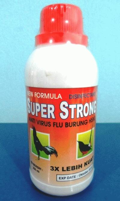 Gambar SUPER STRONG 250 Ml  - Anti Virus Flu Burung dari Wina Pet and Poultry Kota Semarang Tokopedia