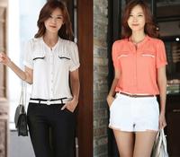 Gambar 11495 - white (M,L,XL), orange (M,L,XL)  Blouse dari Baju-Baju Murah Jakarta Utara 1 Tokopedia