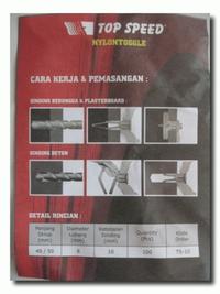 Gambar Nylon Toggle TS-10 "Top Speed" dari ANEKA BAUT SEJAHTERA Kab. Bekasi 2 Tokopedia