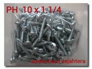 Gambar Skrup PH 10x1.1/4 dari ANEKA BAUT SEJAHTERA Kab. Bekasi Tokopedia