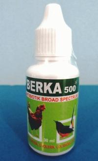 Gambar BERKA 500 - Antibiotik utk berak darah,hijau,kapur pd unggas (Burung,Ayam,Bebek) dari Wina Pet and Poultry Kota Semarang 2 Tokopedia
