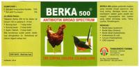Gambar BERKA 500 - Antibiotik utk berak darah,hijau,kapur pd unggas (Burung,Ayam,Bebek) dari Wina Pet and Poultry Kota Semarang 3 Tokopedia