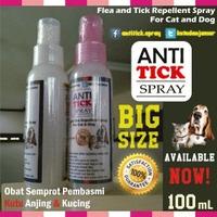 Gambar Basmi Kutu Anjing/Kucing Antitick Spray BIG SIZE 100mL dari Kutu Dan Jamur Kab. Sleman 2 Tokopedia