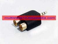 Gambar Converter audio RCA to jack 3.5 dari Multi Store 12 Kota Administrasi Jakarta Barat 1 Tokopedia