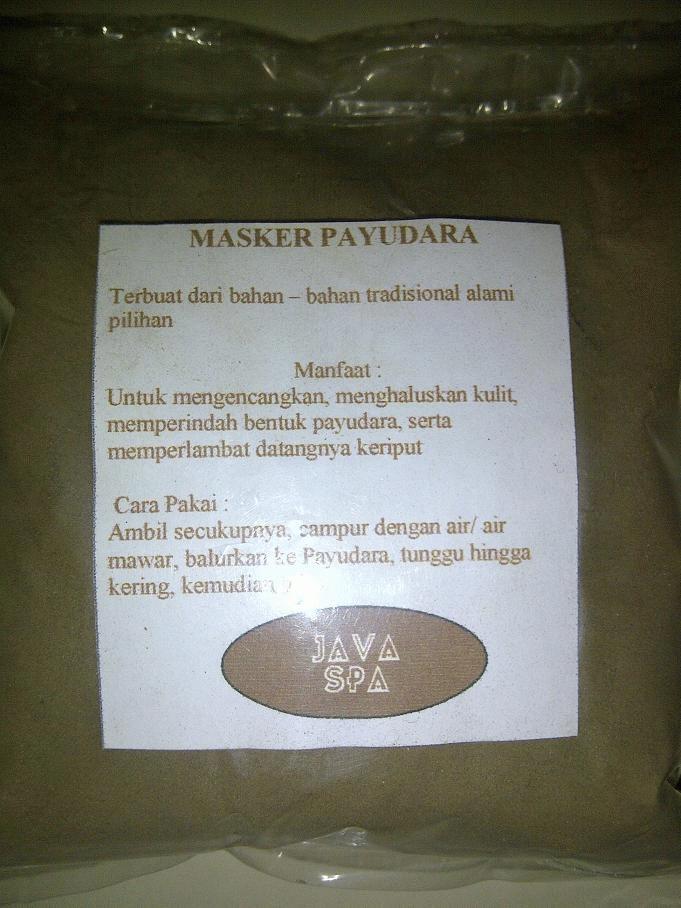 Gambar MASKER PAYUDARA dari javaspa Kota Yogyakarta Tokopedia