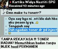 Gambar Toner Apotik Ratu ! PEMUTIH BADAN,PENGHILANG LUKA BESTSELLER ! dari Piggieolshop Kota Administrasi Jakarta Barat 5 Tokopedia