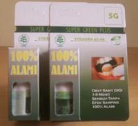 Gambar super green herbal sakit gigi dari Alkanzu Herbal Kota Depok 3 Tokopedia