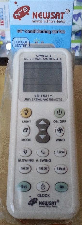 Gambar Remote AC Multi ( Untuk Segala Merk AC ) dari utamamegaelectric Kota Tangerang Selatan Tokopedia