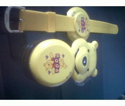 Gambar Handphone Winnie the Pooh Flip model jam tangan dual speaker dari Santaishoping Jakarta Utara Tokopedia