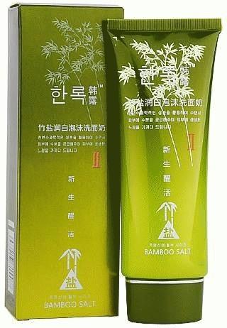 Gambar Bamboo salt whitening cleansing gel by HanLu Korean Cosmetics dari KemanggisanStore Kota Administrasi Jakarta Barat Tokopedia