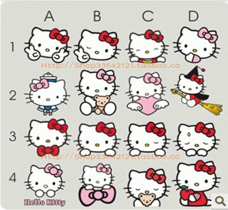 Gambar Sticker Mobil Aneka Hello Kitty dari Soho Kota Pontianak Tokopedia