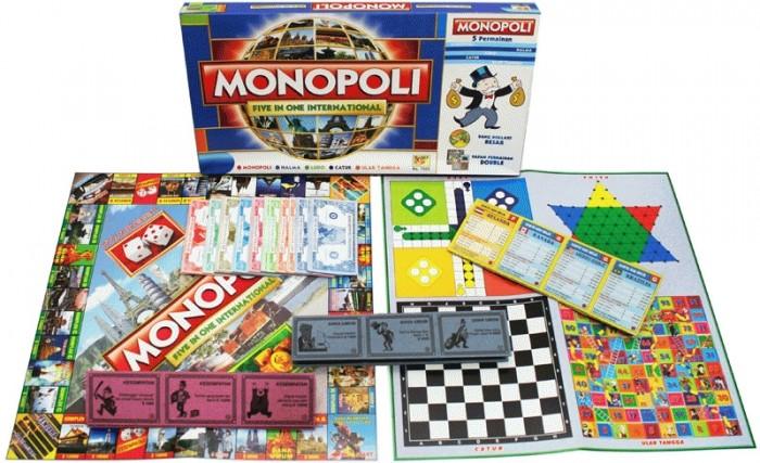 Gambar Monopoli 5 in 1 dari Game n Toys Jakarta Utara Tokopedia
