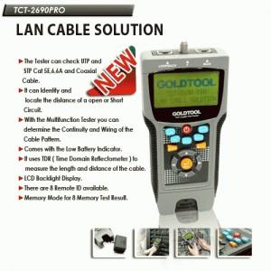 Gambar GoldTool LAN CABLE SOLUTION TCT-2690PRO dari Cipta Trading Kota Administrasi Jakarta Barat Tokopedia