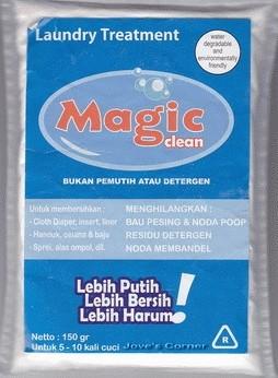 Gambar Magic Clean - Laundry Treatment - Penghilang Sisa Sabun, Bau kurang sedap, dll dari Jove's Corner Kab. Sleman Tokopedia