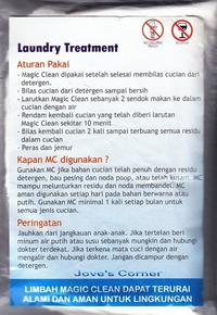 Gambar Magic Clean - Laundry Treatment - Penghilang Sisa Sabun, Bau kurang sedap, dll dari Jove's Corner Kab. Sleman 2 Tokopedia