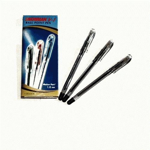 Gambar Ballpoint snowman V1 Hitam dari Toko ATK Stationery Kab. Bekasi Tokopedia