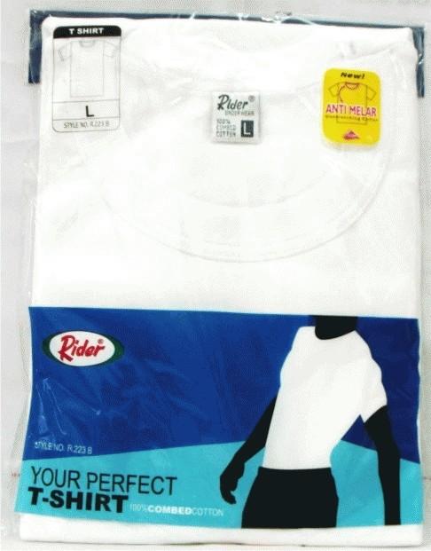 Gambar Kaos Oblong Rider Putih Round Neck Type R. 223 B dari Grosir Pasar Klewer Solo Kota Surakarta Tokopedia