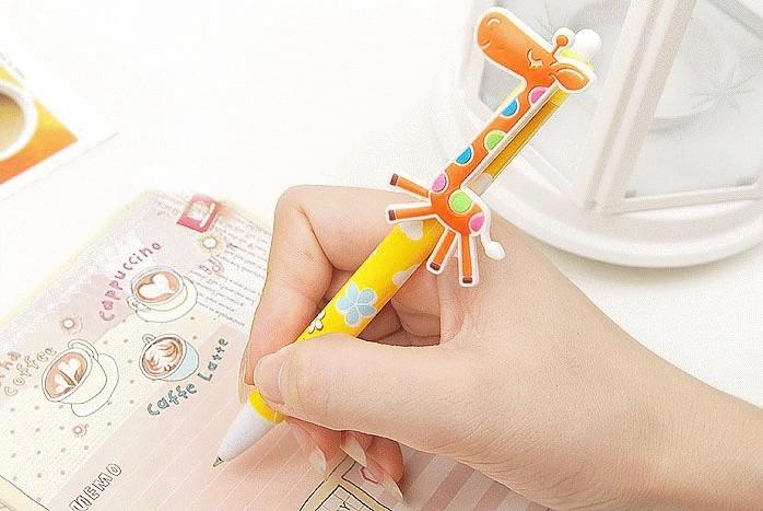 Gambar Pulpen Berbentuk Jerapah dari Dunia Jasmine Kota Surabaya Tokopedia