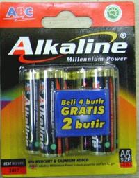 Gambar ABC Alkaline AAA 6 PCs Pack (1 Carton = 6 Pcs x 12 Packs) dari Cipta Trading Kota Administrasi Jakarta Barat 2 Tokopedia
