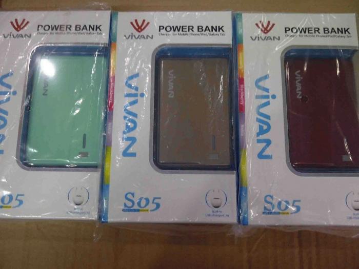 Gambar Vivan S05 5000mah dual output dari Coverhp Jakarta Barat Tokopedia