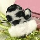 Gambar Mini Lovely Mitten Leopard White Strap Gantungan Ponsel dari Kadokeren Kota Surabaya Tokopedia