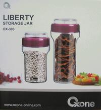 Gambar Oxone Liberty Storage Jar Ox-303, Toples Kue (Beling), Toples Saji, Toples Serbaguna dari Dapur Lovers Supplier Jakarta Timur 1 Tokopedia