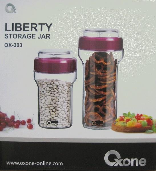 Gambar Oxone Liberty Storage Jar Ox-303, Toples Kue (Beling), Toples Saji, Toples Serbaguna dari Dapur Lovers Supplier Jakarta Timur Tokopedia