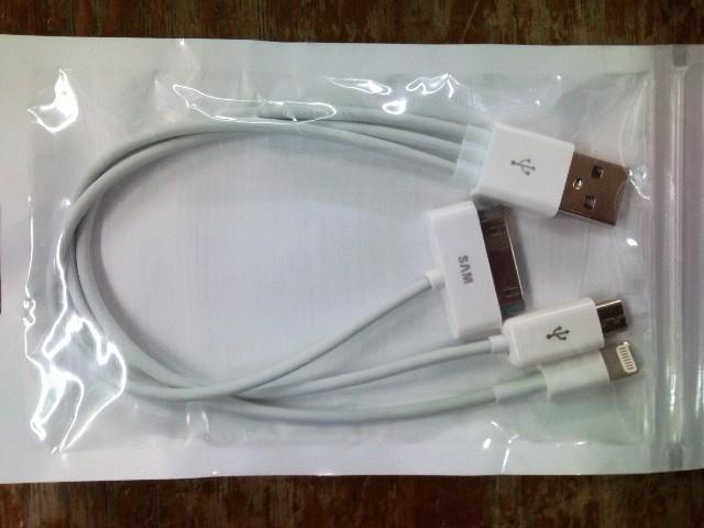 Gambar Jual Kabel Data Iphone 5 , Samsung , BlackBerry dari Multiplus shop Kota Administrasi Jakarta Pusat Tokopedia