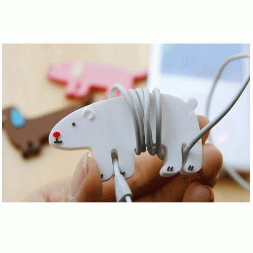 Gambar Penggulung Kabel Earphone Berbentuk Anjing Pyrenees dari Ramayana Grosir Surabaya Kota Surabaya Tokopedia