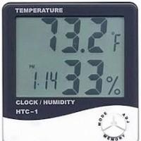 Gambar Digital thermometer hygrometer with clock dari Nican99 Kota Administrasi Jakarta Pusat 2 Tokopedia