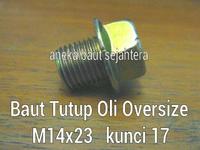 Gambar Baut Tutup Oli Oversize M14x23 K.17 dari ANEKA BAUT SEJAHTERA Kab. Bekasi 1 Tokopedia