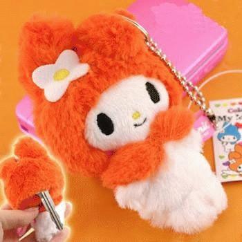 Gambar My Melody Colorful Plush Doll Key Cover Charm Gantungan Handphone dari Kadokeren Kota Surabaya Tokopedia