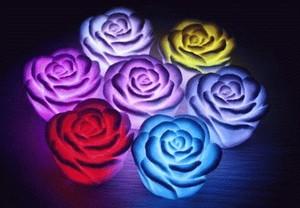 Gambar LED Rose Flower Light Romantic Lamp dari Kadokeren Kota Surabaya Tokopedia