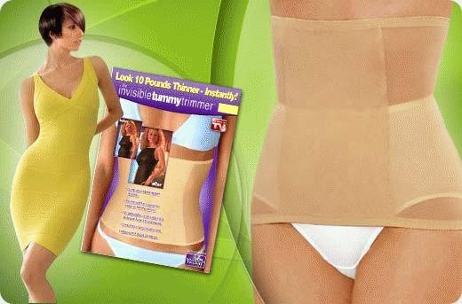 Gambar As Seen on TV Invisible Tummy Trimmer Belt Pengecil Perut dari Kadokeren Kota Surabaya Tokopedia