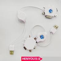 Gambar Charger USB Baterai Ponsel / Smartphone 6-in-1 dari Dunia Jasmine Kota Surabaya 1 Tokopedia